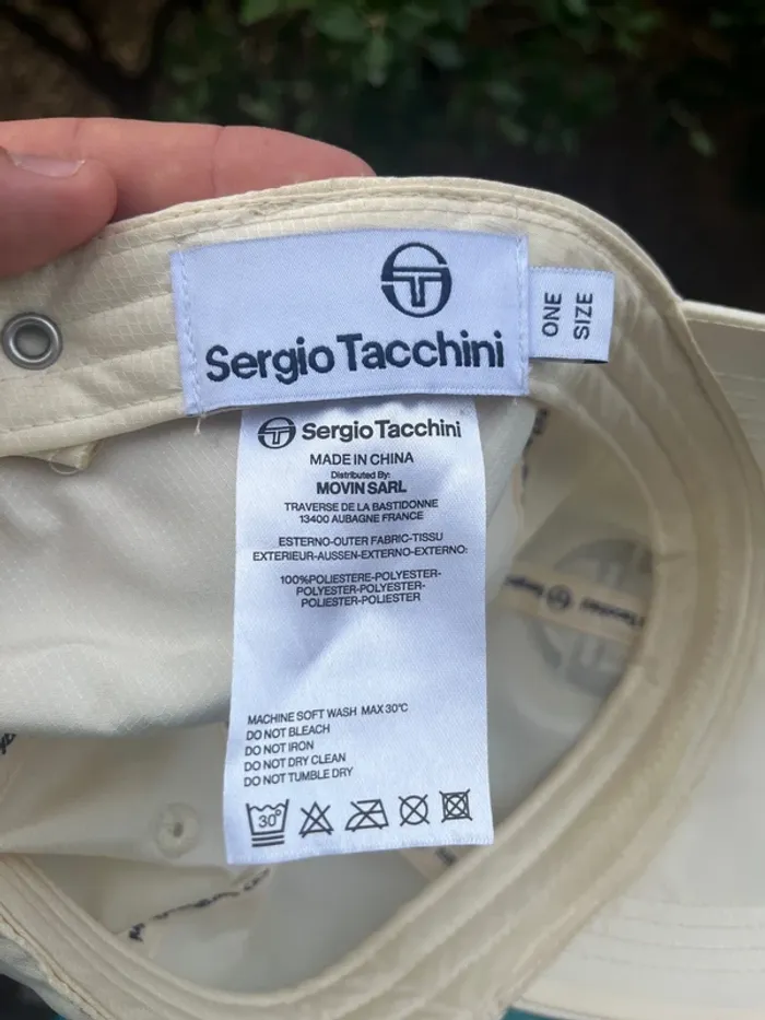 Casquette sergio tacchini - photo numéro 3