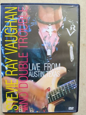 DVD de Stevie Ray Vaughan