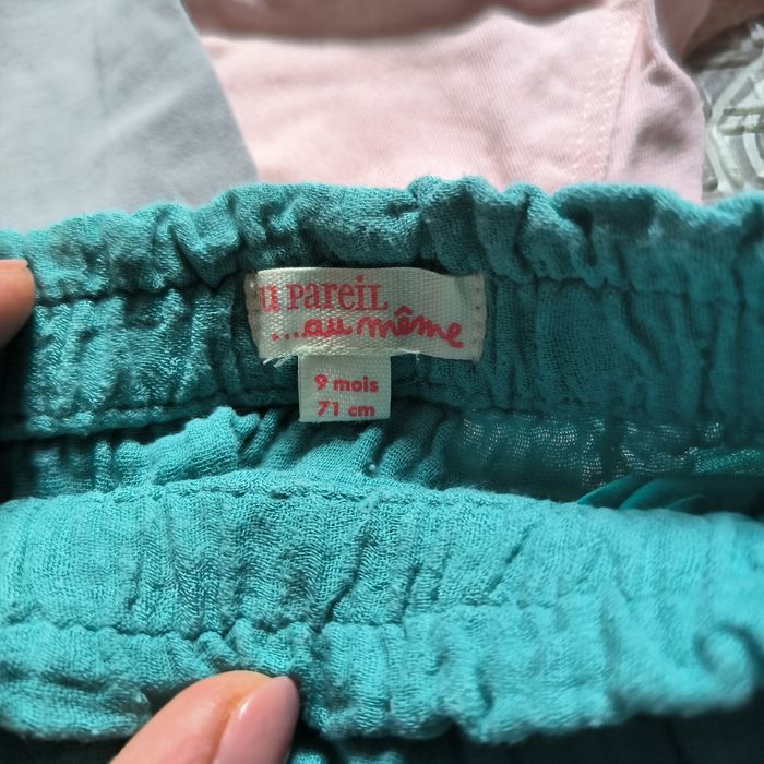 Lot bébé fille pantalons - photo numéro 2