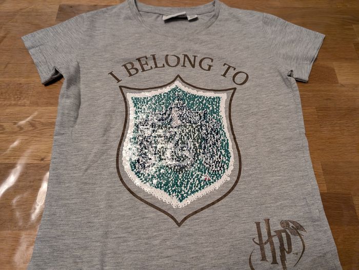 T-shirt à sequins fille 8 ans Harry Potter Primark - photo numéro 4