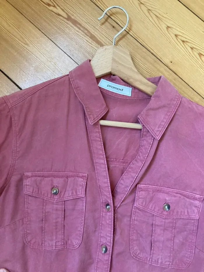 Chemise promod rose 36 - photo numéro 2