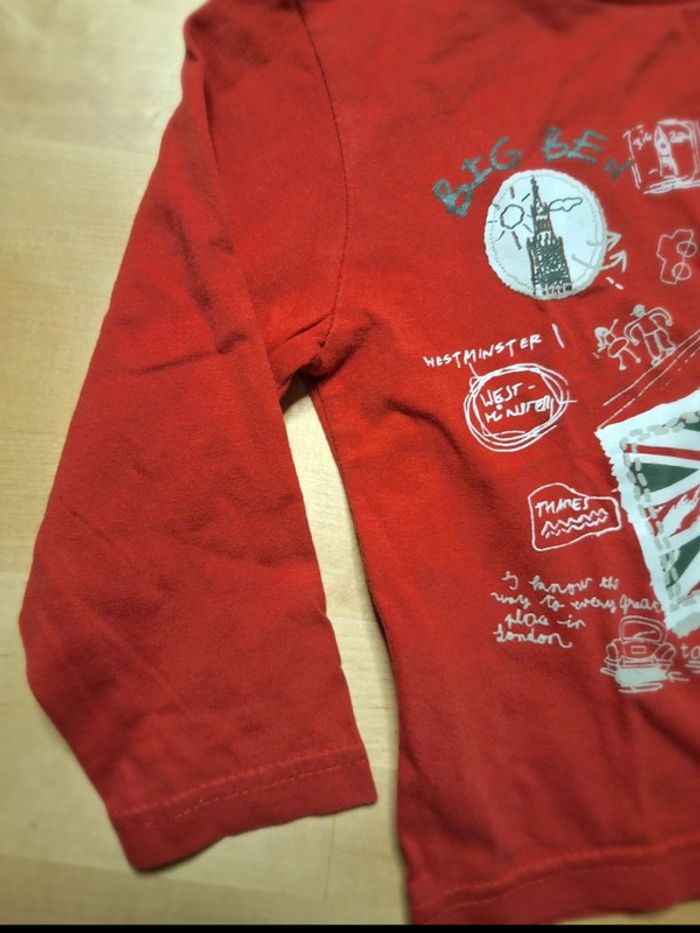 T-shirt manches longues pour garçon taille 24 mois Marque in extenso très bon état - photo numéro 3