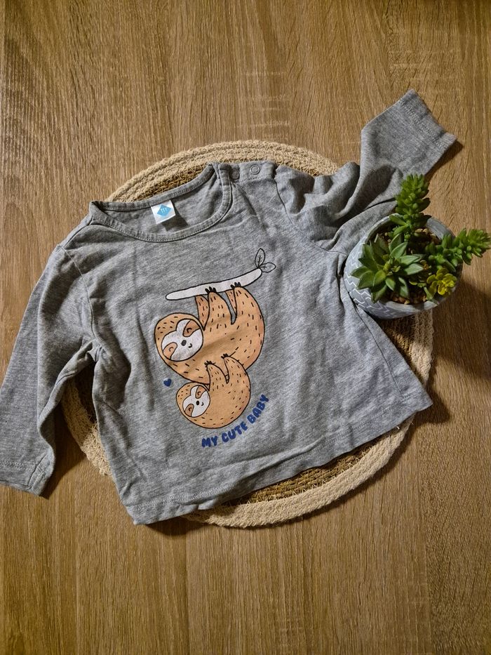 Tee shirt paresseux