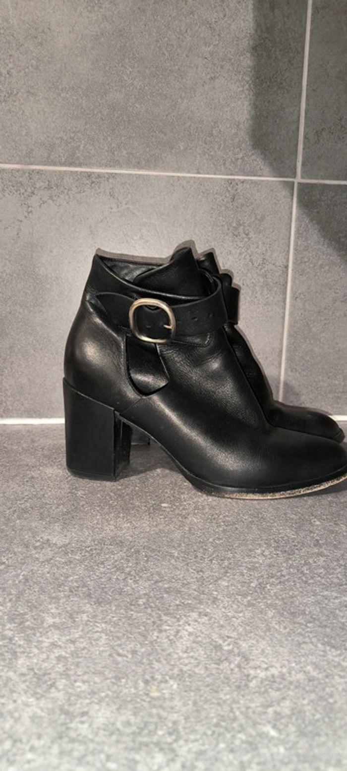 bottines maje très bon état 37 - photo numéro 2