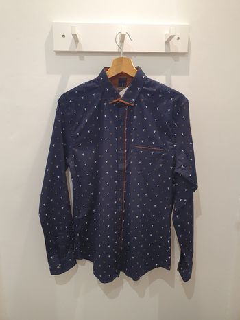 Chemise Valence bleu marine Taille S (taille petit)