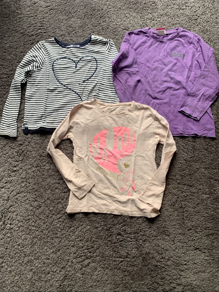 Lot de t-shirts fille