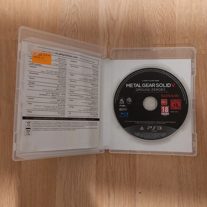 Lot de jeux Metal Gear Solid PSP PS2 PS3 - photo numéro 10