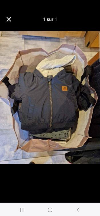 Lot vêtements garçon
