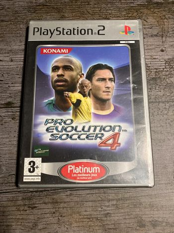 PES 4 PS2 Complet Sony