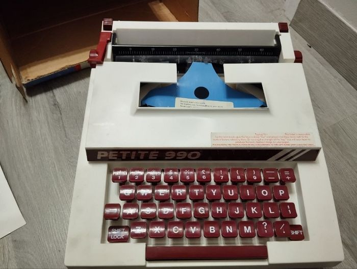 Machine à écrire enfant petite 990 - photo numéro 4