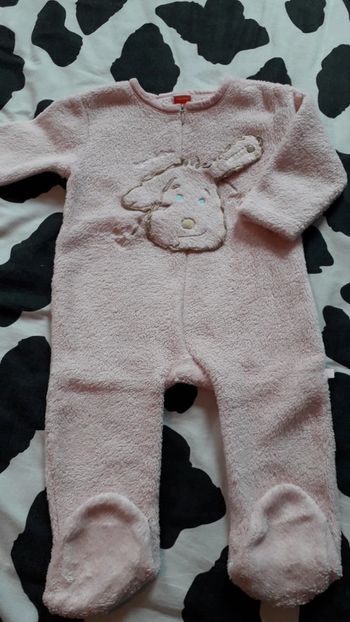 Pyjama grenouillère polaire bien chaud, 12 mois