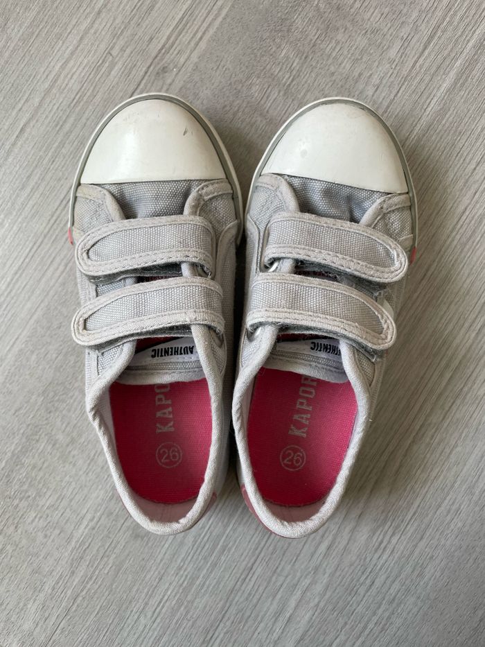 Baskets en toile kaporal 26