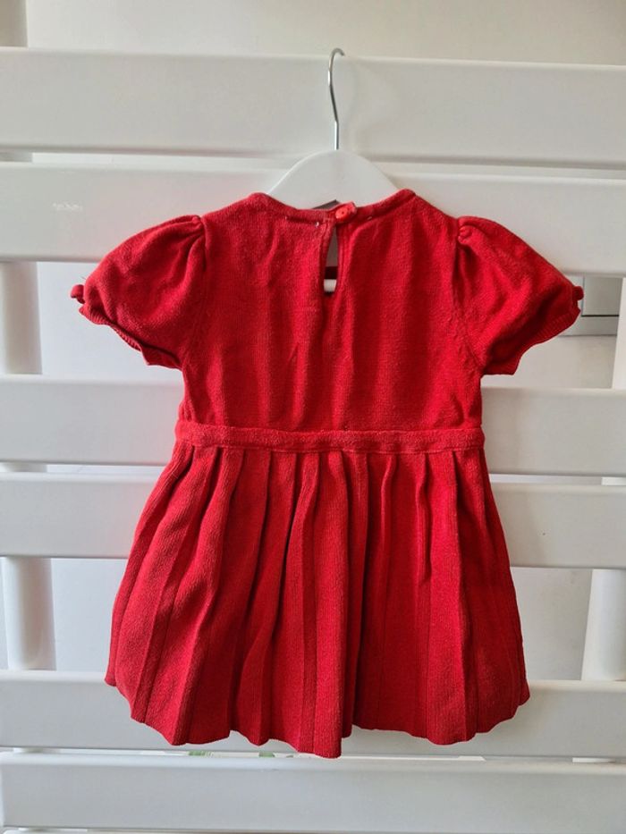 Robe Rouge 100% Coton H&M - photo numéro 2