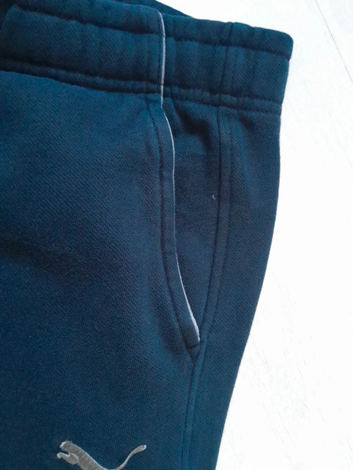 Pantalon de jogging brodé molleton Puma sport lifestyle - photo numéro 3