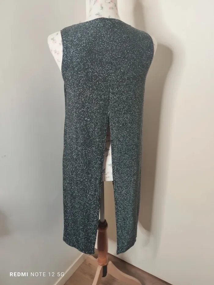 Magnifique blouse fendue Sweewe taille M/L - photo numéro 4