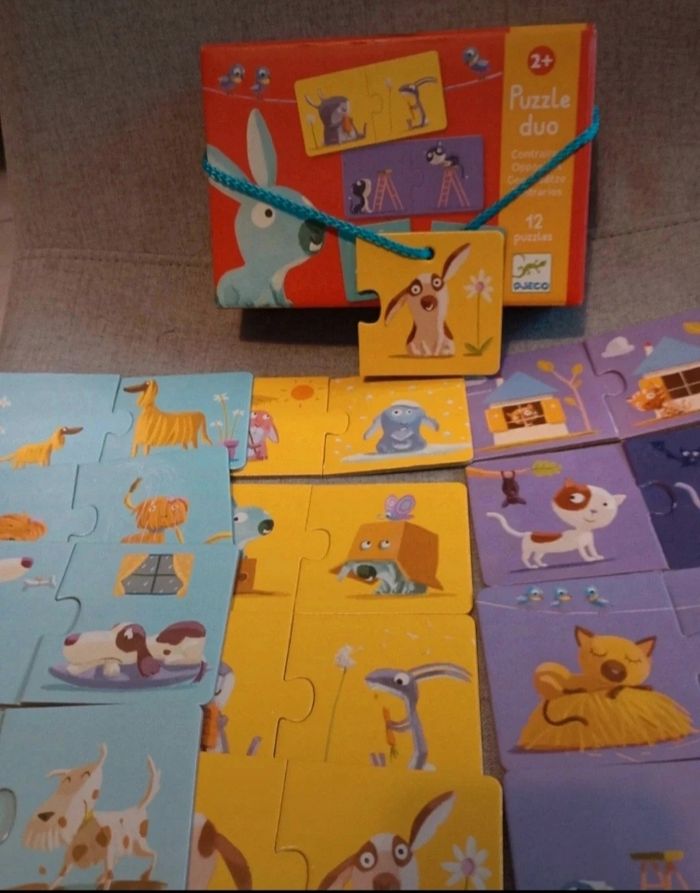 Puzzle Djeco duo les contraires