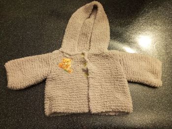 Veste 6 mois ouverte