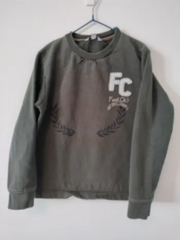 Sweat garçon en 100% coton