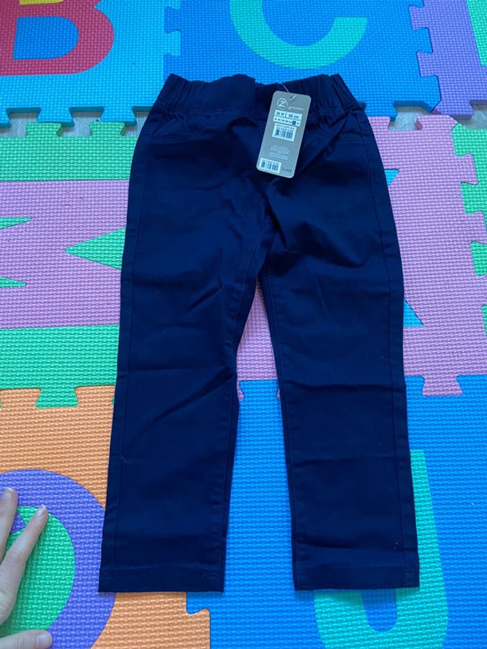 Pantalon tregging bleue marine 3 ans