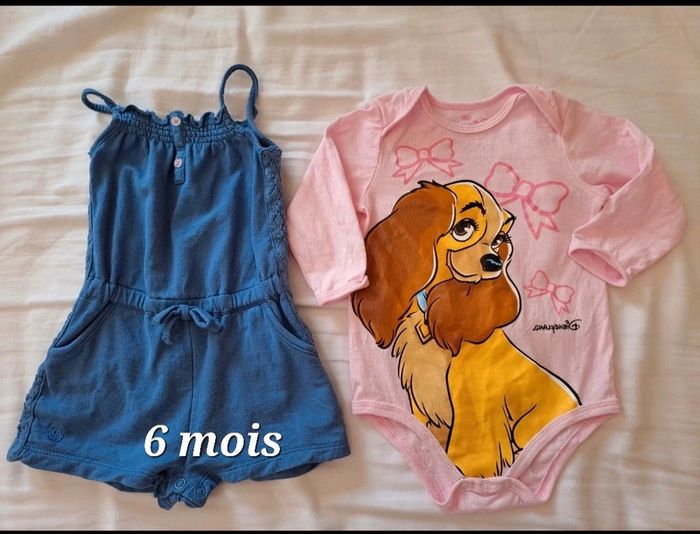 Lot 6 mois fille
