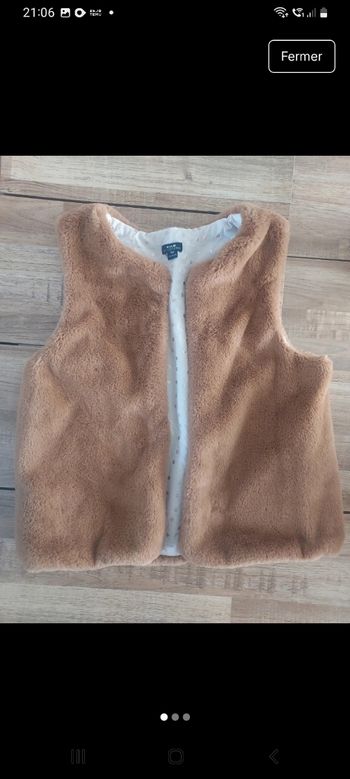 Veste sans manches 10ans