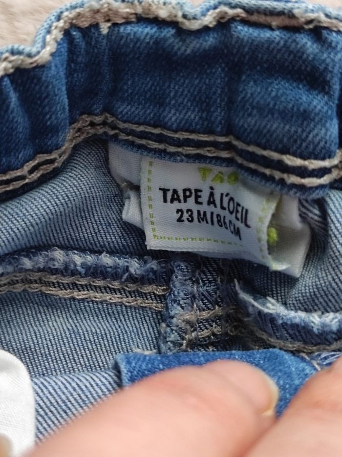 Pantalon jean droit TAP 23mois - photo numéro 3