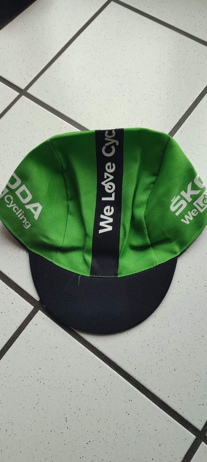 Casquette cycliste Skoda