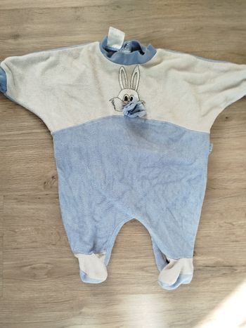 Pyjama bébé vintage 1 mois