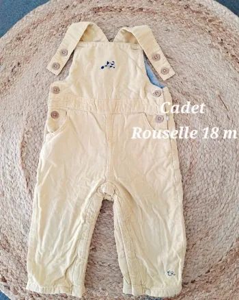 Salopette cadet rouselle 18 mois