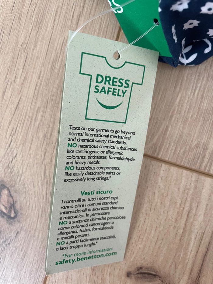 Bandeau bandana bleu marine neuf - photo numéro 3