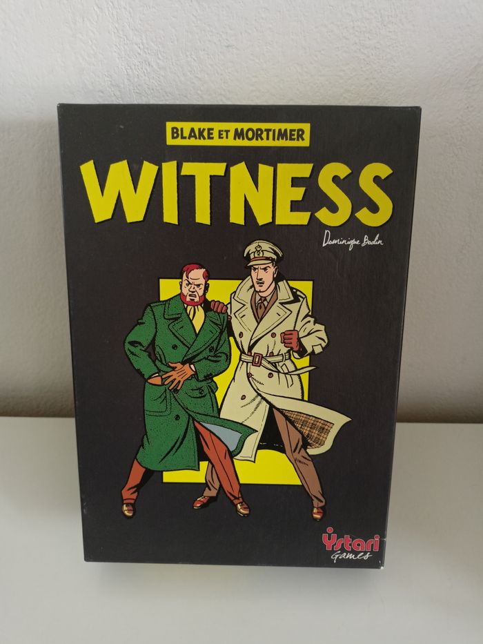 Black et Mortimer Witness ystarigames complet