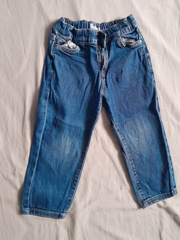 Jeans relax tape à l'œil 