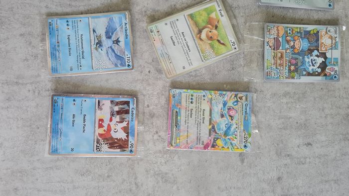 Lot 8 cartes promo pokemon calendrier de l'avent 2025 - photo numéro 3