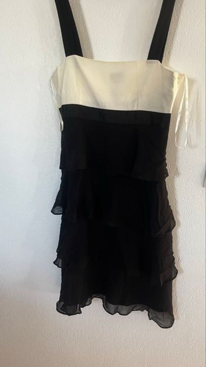 Robe. Habillée chic 123  en polyester et soie - photo numéro 3