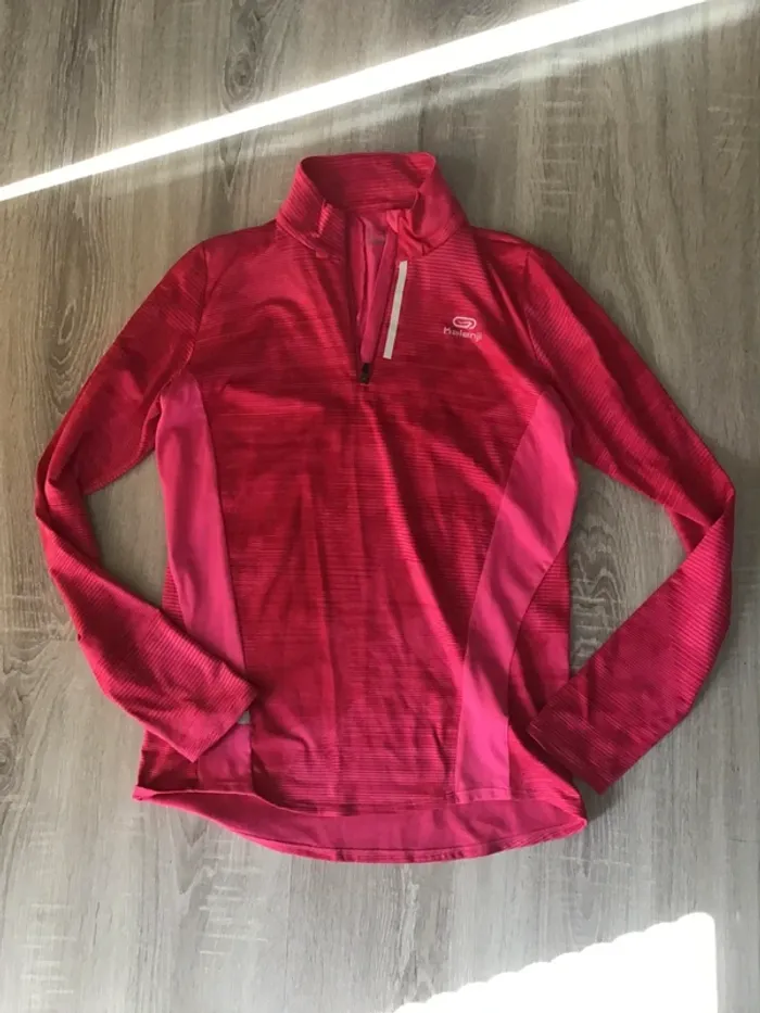Sous pull rose Kalenji