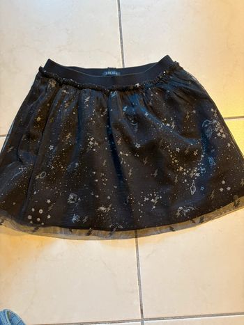 Jupe ikks noirs motif etoile