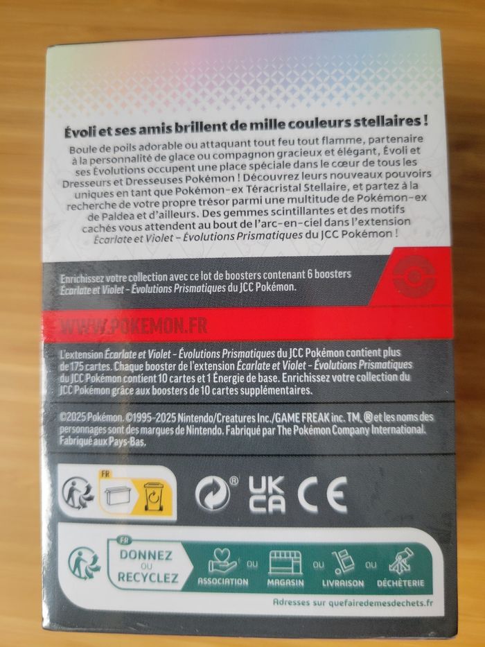 Bundle Évolutions prismatiques EV8.5 neuf et scellé - photo numéro 2