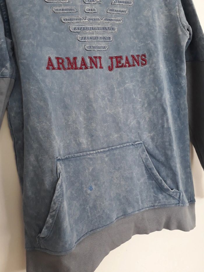 Pull/Sweat à capuche Vintage 90s Emporio Armani Taille S🛍🌿 - photo numéro 7