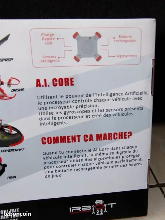 Jouet télécommandé multifonction drone-robot-tank-avion - Kit d'Intelligence Artificielle - photo numéro 5