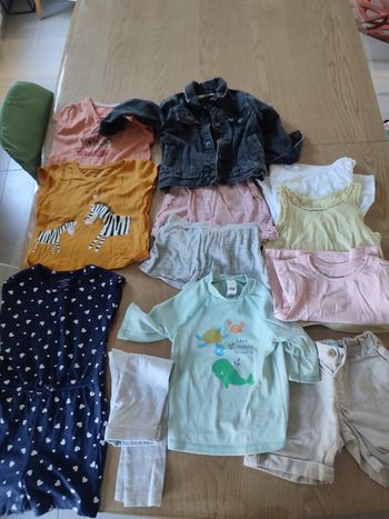 Lot fille 12-18 mois été 