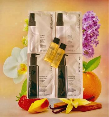 Shu uemura sérum nuit, sérum hydratant, huile