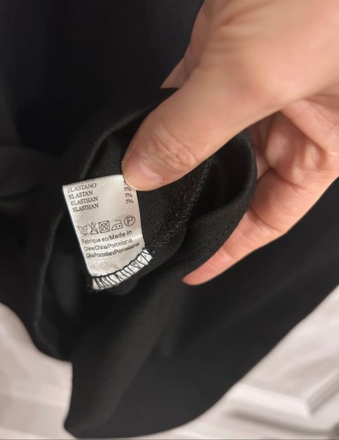 robe courte  noire  l pour un déguisement d’Halloween - photo numéro 7