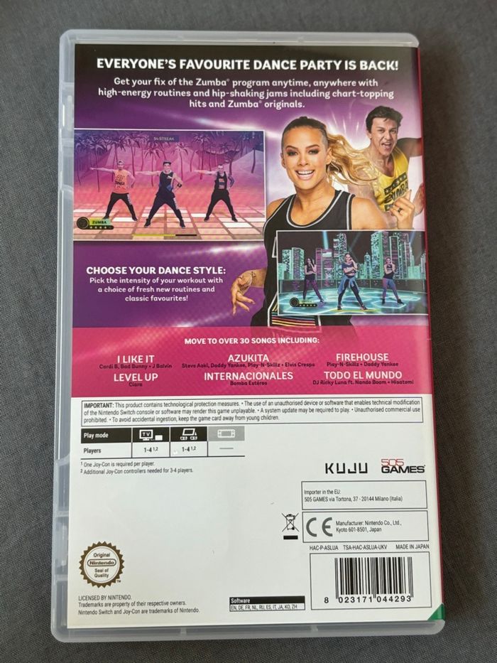 Zumba burn it up switch - photo numéro 3