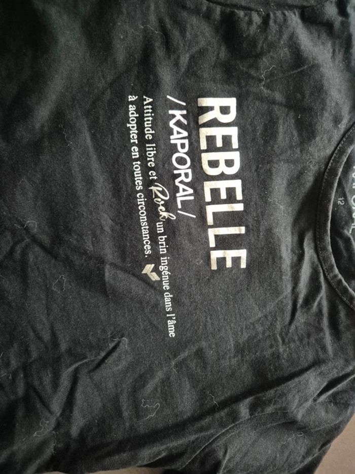 Tee-shirt manches longues 10 ans Kaporal - photo numéro 2