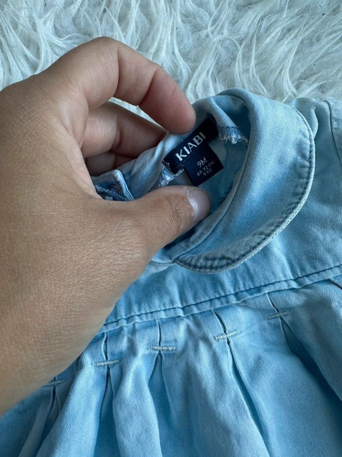 Robe jeans kiabi 9mois - photo numéro 2