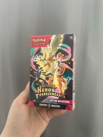 Lot de 6 boosters - Bundle Pokémon Méga Évolution Héros Transcendants ME2.5 