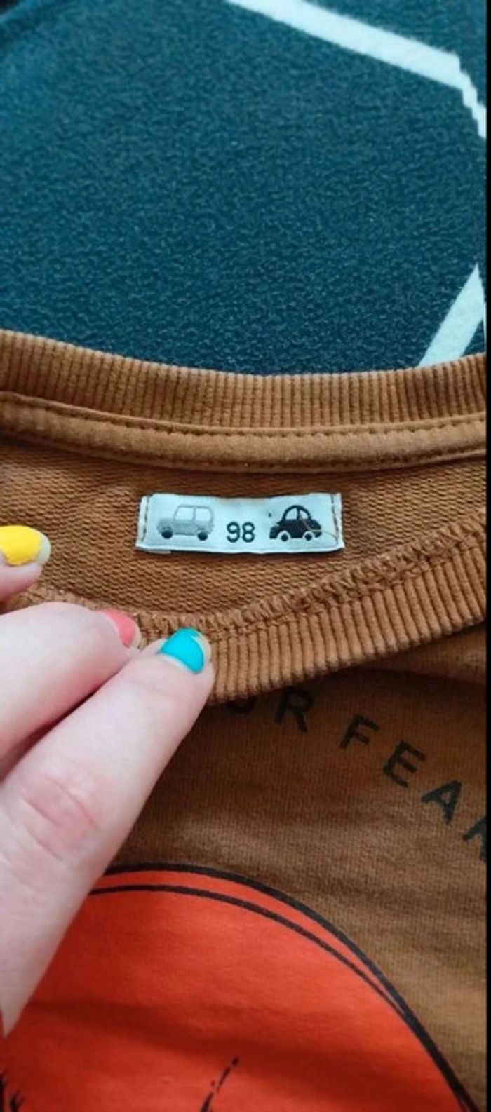 Pull marron 3 4 ans - photo numéro 3