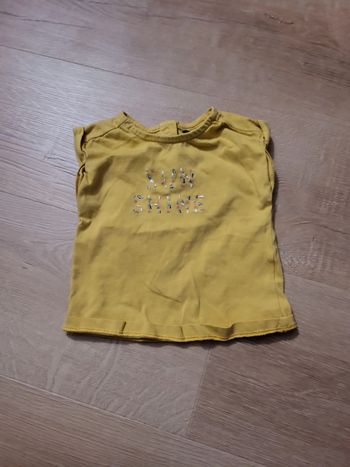 T-shirt fille 6 mois