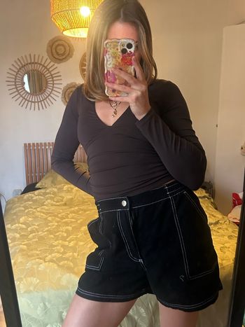 🩳 Short mom noir – Taille M