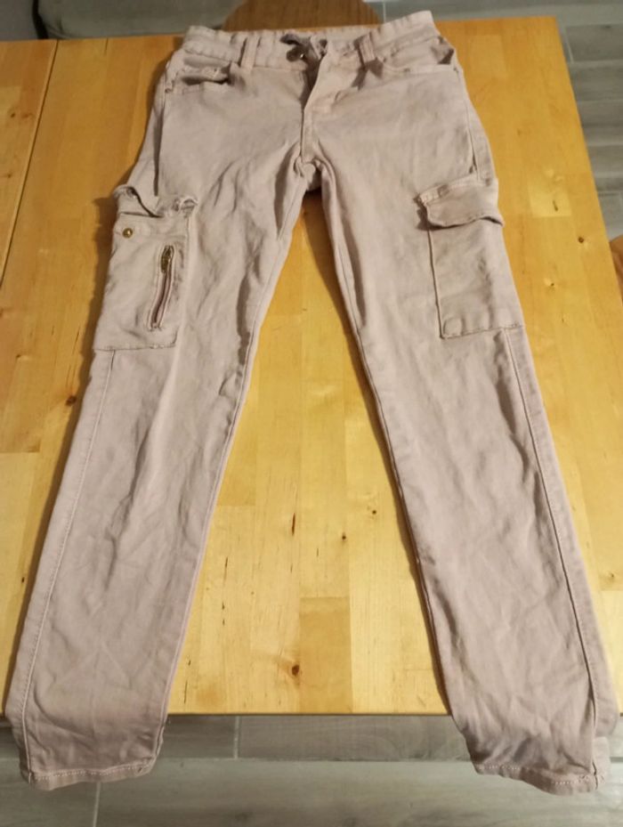 Jean beige rosé